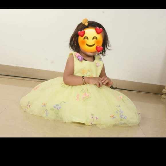 Dresses | Baby Girl Party Wear Or Birthday Dress From Zudio | Poshmark